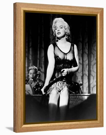 Some Like it Hot, Marilyn Monroe, 1959-null-Framed Stretched Canvas