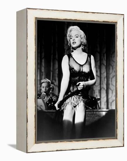 Some Like it Hot, Marilyn Monroe, 1959-null-Framed Stretched Canvas