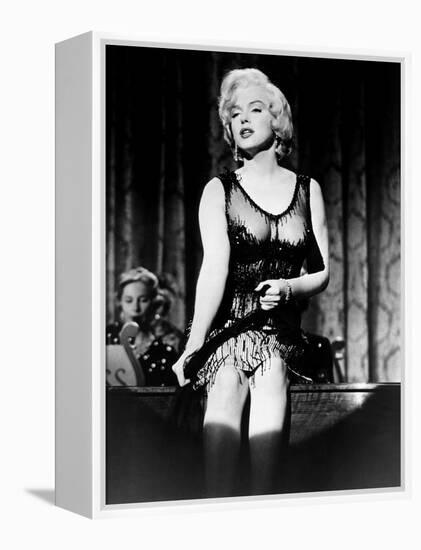 Some Like it Hot, Marilyn Monroe, 1959-null-Framed Stretched Canvas