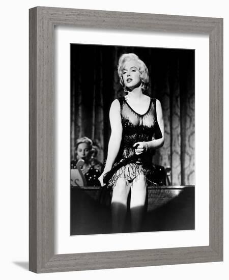 Some Like it Hot, Marilyn Monroe, 1959-null-Framed Photo