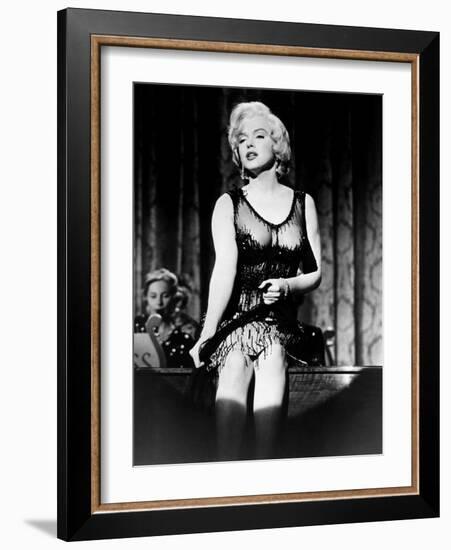 Some Like it Hot, Marilyn Monroe, 1959-null-Framed Premium Photographic Print