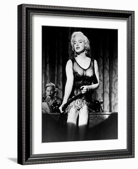 Some Like it Hot, Marilyn Monroe, 1959-null-Framed Premium Photographic Print