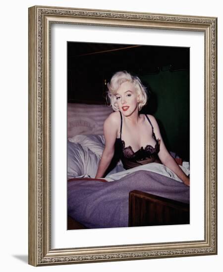 Some Like it Hot, Marilyn Monroe, 1959-null-Framed Photo