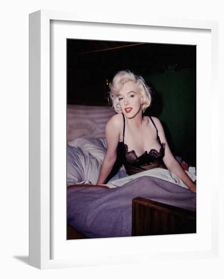 Some Like it Hot, Marilyn Monroe, 1959-null-Framed Photo