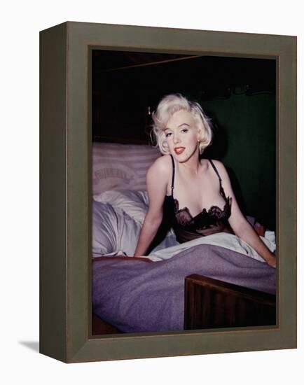 Some Like it Hot, Marilyn Monroe, 1959-null-Framed Stretched Canvas