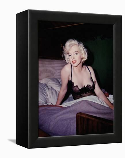 Some Like it Hot, Marilyn Monroe, 1959-null-Framed Stretched Canvas