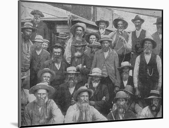 'Some of Cronje's Officers Captured at Paardeberg', c1900, (1902)-Unknown-Mounted Photographic Print