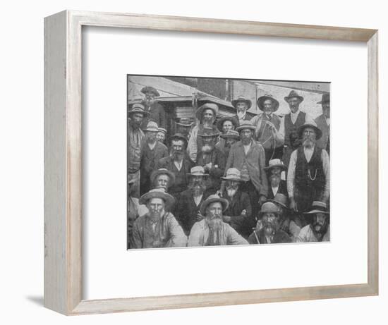'Some of Cronje's Officers Captured at Paardeberg', c1900, (1902)-Unknown-Framed Photographic Print