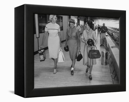 Some of the Bloomfield Hills Society Women Who Bowls in a League-null-Framed Premier Image Canvas