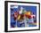 Some of the Flags of the European Union, La Defense, Paris, France, Europe-Neale Clarke-Framed Photographic Print