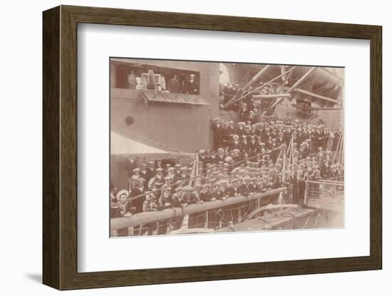 Some of the ship's company of HMAS 'Australia', c1917 (1919)-Unknown-Framed Photographic Print