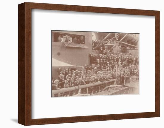 Some of the ship's company of HMAS 'Australia', c1917 (1919)-Unknown-Framed Photographic Print