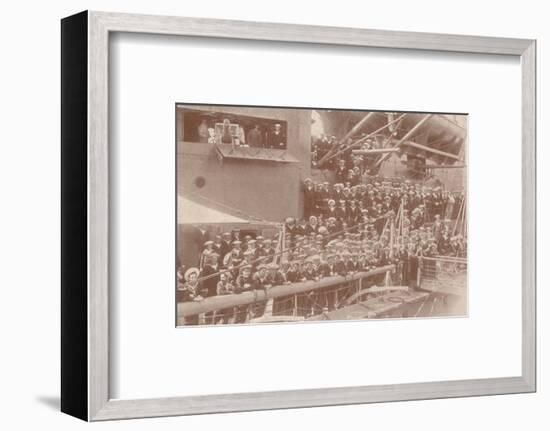 Some of the ship's company of HMAS 'Australia', c1917 (1919)-Unknown-Framed Photographic Print