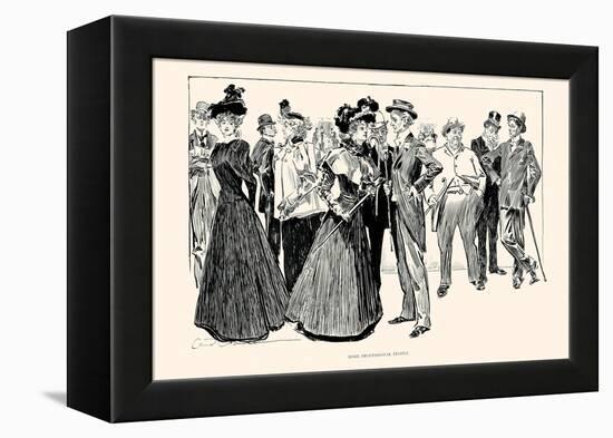 Some Professional People-Charles Dana Gibson-Framed Stretched Canvas