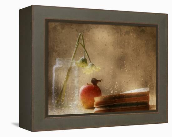 Some Reading-Delphine Devos-Framed Premier Image Canvas