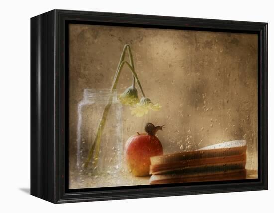 Some Reading-Delphine Devos-Framed Premier Image Canvas