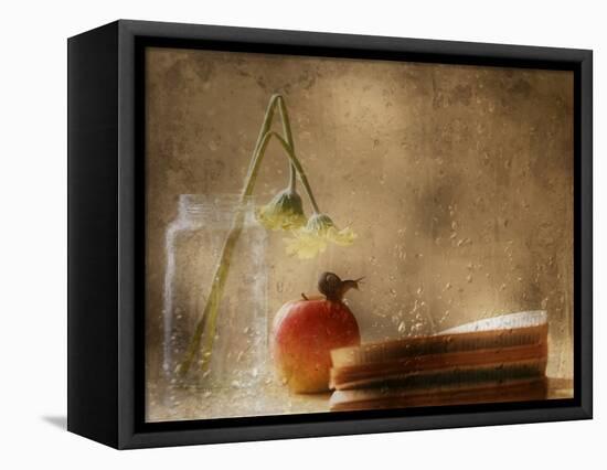 Some Reading-Delphine Devos-Framed Premier Image Canvas