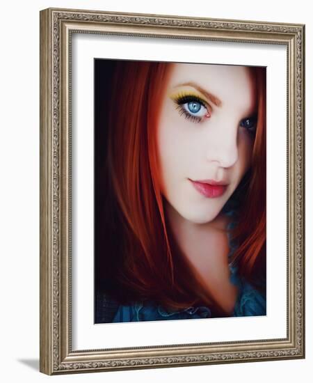 Some Red-Maren Slay-Framed Photographic Print