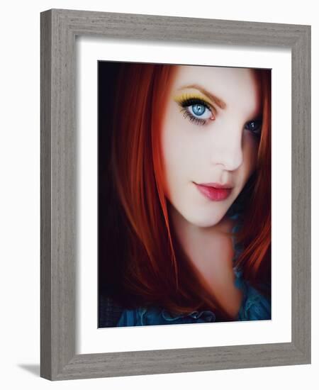 Some Red-Maren Slay-Framed Photographic Print