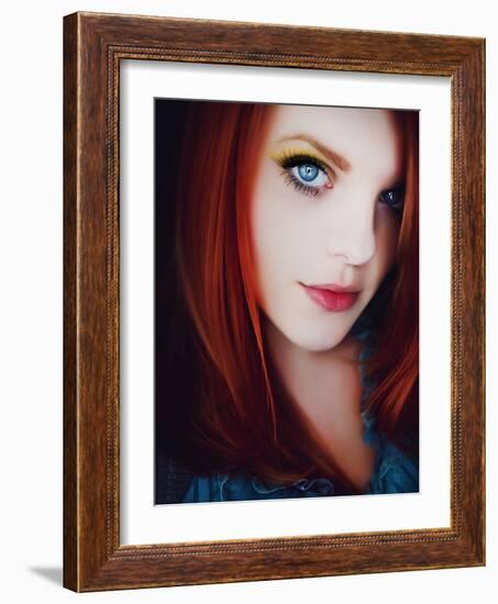 Some Red-Maren Slay-Framed Photographic Print