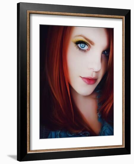 Some Red-Maren Slay-Framed Photographic Print