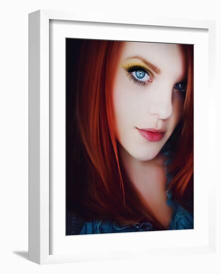 Some Red-Maren Slay-Framed Photographic Print