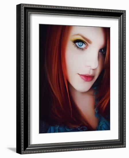 Some Red-Maren Slay-Framed Photographic Print