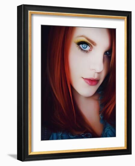 Some Red-Maren Slay-Framed Photographic Print