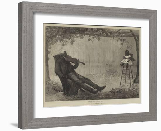 Some Simple Pleasure That in Memory Lives-Alfred Edward Emslie-Framed Giclee Print