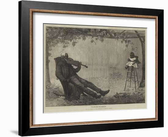 Some Simple Pleasure That in Memory Lives-Alfred Edward Emslie-Framed Giclee Print