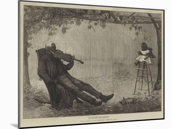 Some Simple Pleasure That in Memory Lives-Alfred Edward Emslie-Mounted Giclee Print