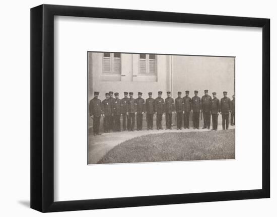 'Some smart Rio Policemen', 1914-Unknown-Framed Photographic Print