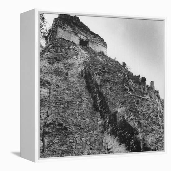 Some Tikal Ruins-Fritz Goro-Framed Premier Image Canvas