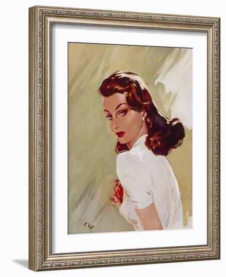 Somebody Else's Girl-David Wright-Framed Art Print