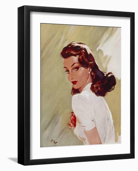 Somebody Else's Girl-David Wright-Framed Art Print