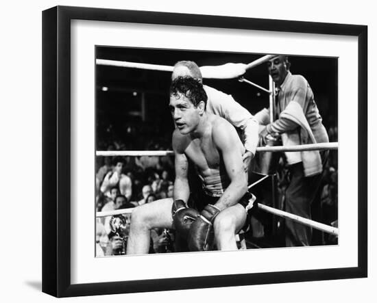 Somebody Up There Likes Me, Paul Newman, Everett Sloane, Sammy White, 1956-null-Framed Photo