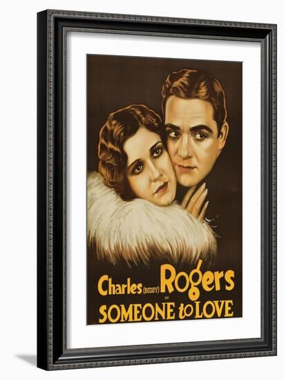 Someone to Love-null-Framed Art Print