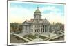 Somerset County Courthouse-null-Mounted Art Print