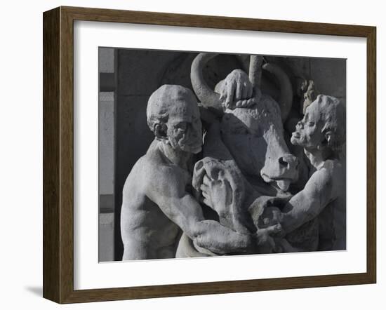 Somerset House Detail, Westminster, London-Richard Bryant-Framed Photographic Print