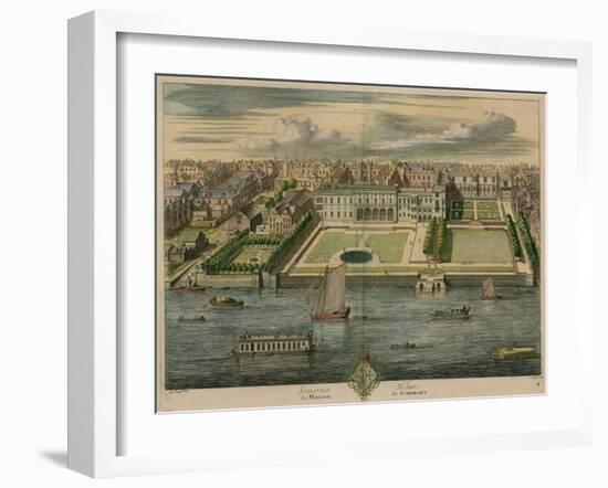 Somerset House, London-Leonard Knyff-Framed Giclee Print