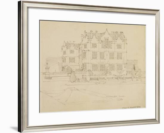 Somerset, Montacute House, 1895-Charles Rennie Mackintosh-Framed Giclee Print