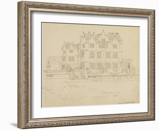 Somerset, Montacute House, 1895-Charles Rennie Mackintosh-Framed Giclee Print