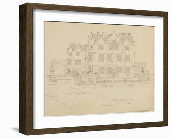 Somerset, Montacute House, 1895-Charles Rennie Mackintosh-Framed Giclee Print