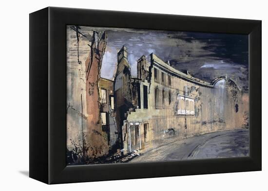 Somerset Place, Bath-John Piper-Framed Premier Image Canvas