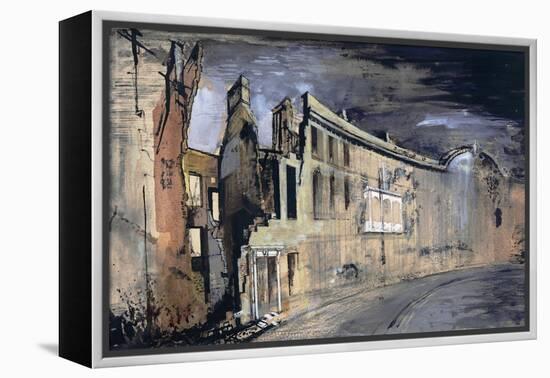 Somerset Place, Bath-John Piper-Framed Premier Image Canvas