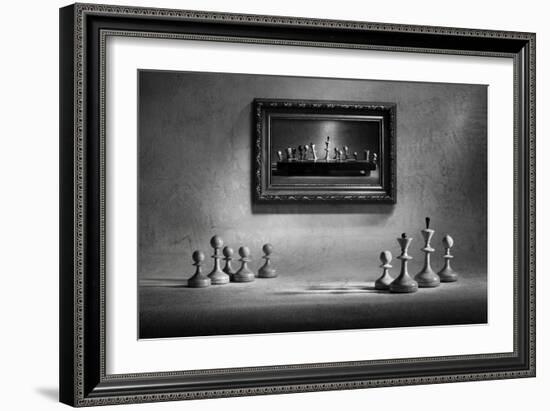 Something About Da Vinci-Victoria Ivanova-Framed Photographic Print