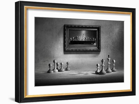 Something About Da Vinci-Victoria Ivanova-Framed Photographic Print