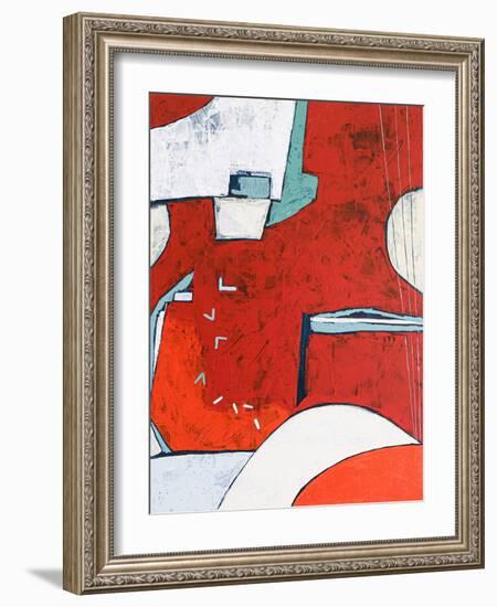 Something about the moon-Hyunah Kim-Framed Art Print