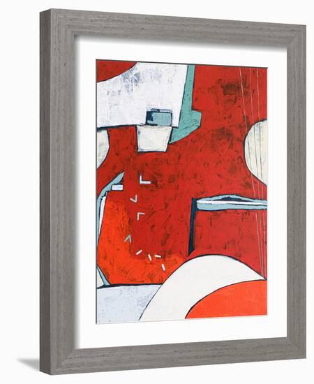 Something about the moon-Hyunah Kim-Framed Art Print