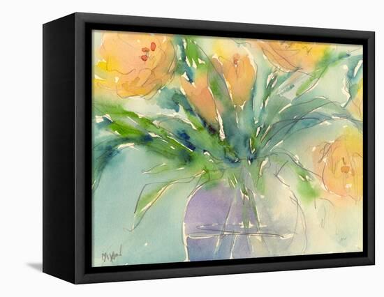 Something Floral III-Samuel Dixon-Framed Stretched Canvas